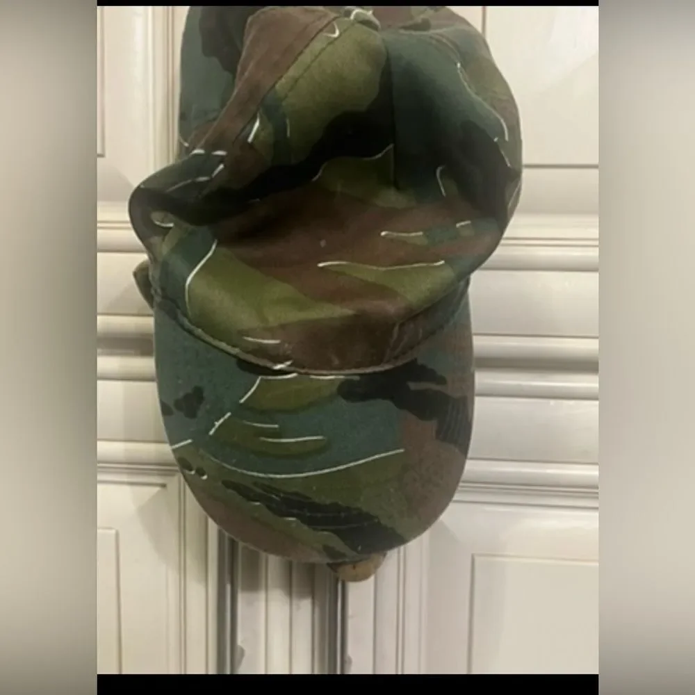 Fun World Monster Mask Halloween Skull Skeleton Baseball Hat Camouflage Scary